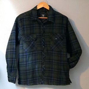 BC Clothing Quilted Plaid Jacket
